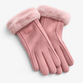 Warmdex - Vinterhandsker med syntetisk shearlingfor og touchscreen-kompatible fingerspidser