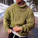 Rafael - Rullekravesweater i blødt strik med løs pasform