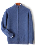 Ethan cardigan i merinould og kashmir