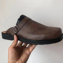 Ethan - Slip-on hjemmesko med lukket tå & justerbart spænde