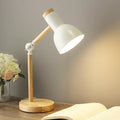 NordicGlow - Elegant Justerbar Skrivebordslampe Med