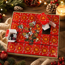 Jinglefit - Puzzle adventskalender med 1008 brikker