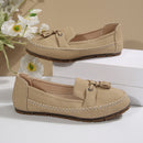 Sophia - Klassiske slip-on loafers med kvastdetaljer