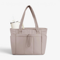 ToteNova - Quiltet Tote Taske med Polstret Laptoprum