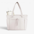 ToteNova - Quiltet Tote Taske med Polstret Laptoprum