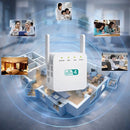 NetReach - Wi-Fi Repeater med Dobbeltantenner og 300 Mbps Hastighed
