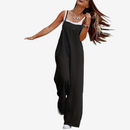 Laura – Ærmeløs Jumpsuit med Brede Ben og Oversized Pasform