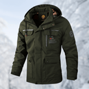 Tobias – Vejrbestandig Vinterjakke med Lynlås og Isoleret Konstruktion