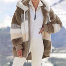 Lovisa - Oversized lang vinterfrakke i faux fur